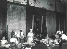 President Giani Zail Singh hosting Banquet in honour of H.M. Queen Elizabeth