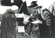 Conferment of Hony. Doctorate to President Dr. Shankar Dayal Sharma by the Chancellor Prince Phillip Duke of Edin Borough, Cambridge