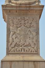 Bas Relief on the Japiur Column sculpted by Charles Sargeant Jagger